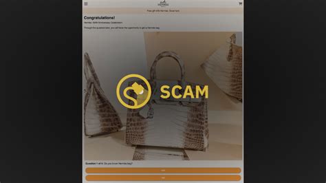 hermes 184 anniversary scam|SCAM ALERT: Hermès 184th Anniversary Free Bag Giveaway.